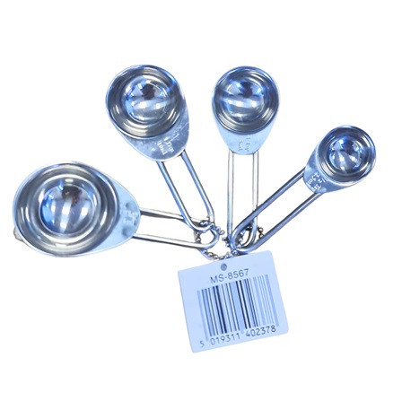 Grunwerg Set of 4 stainless steel measuring Spoons