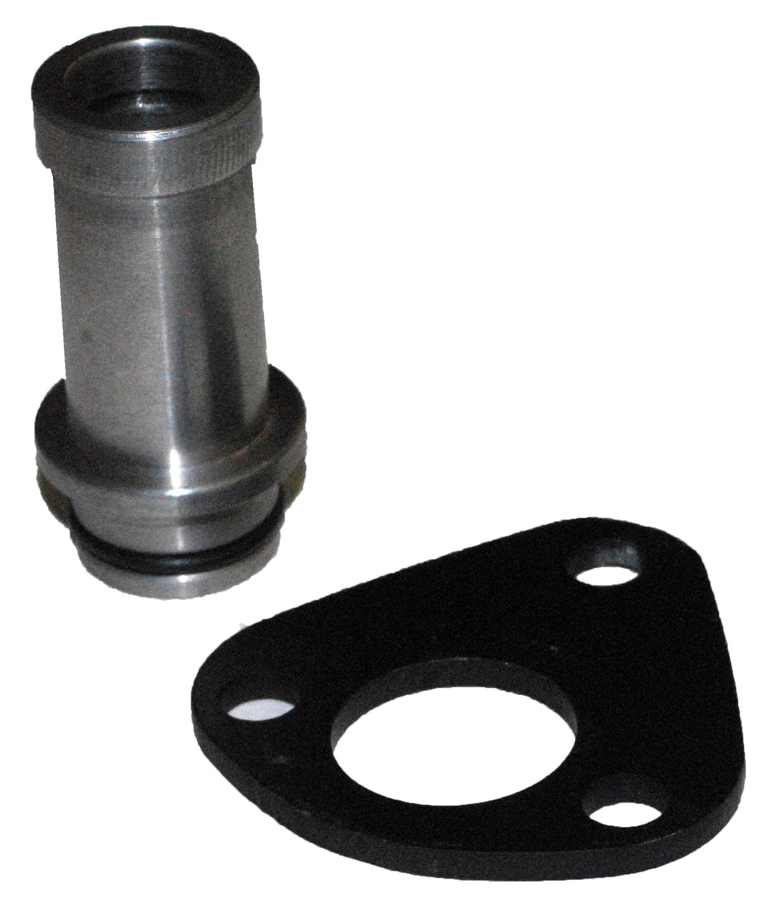 Power Steering 6.0 Tank Adapter Kit - 03-07 Ford Using Commonrail Cummins  Where Pump Has A Snap Ring Style Backing Plate
