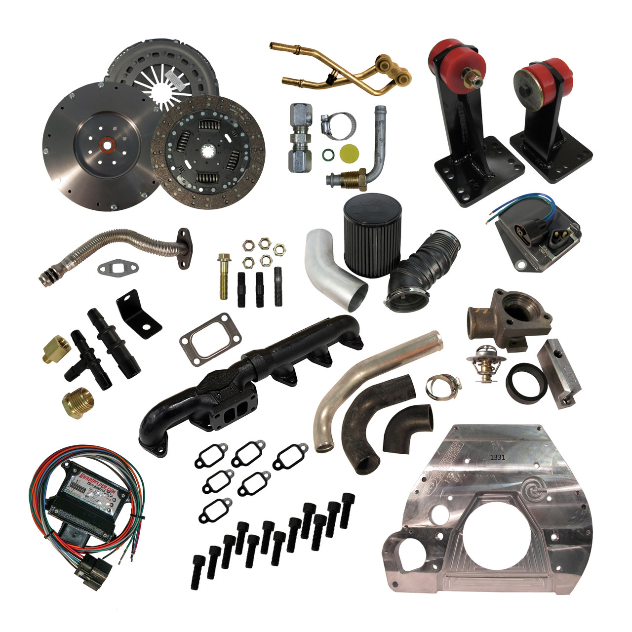 Ford® '88-98 460 ZF5 to '89-98 Cummins® 12-Valve, includes choice