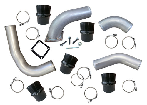 Intercooler Tube Kit: Ford® 6.4L to 1998.5-2002 Cummins® 24-Valve Intercooler Tube Kit: Ford® 6.4L to 1998.5-2002 Cummins® 24-Valve