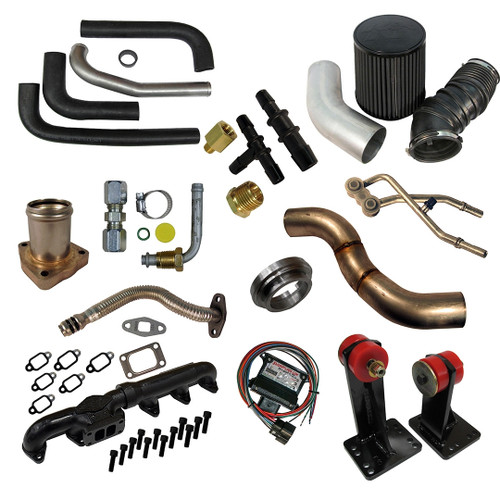 Conversion Kit: 1994-1997 Ford 460 to 1998.5 - 2002 Cummins 24-Valve using a Dodge Transmission