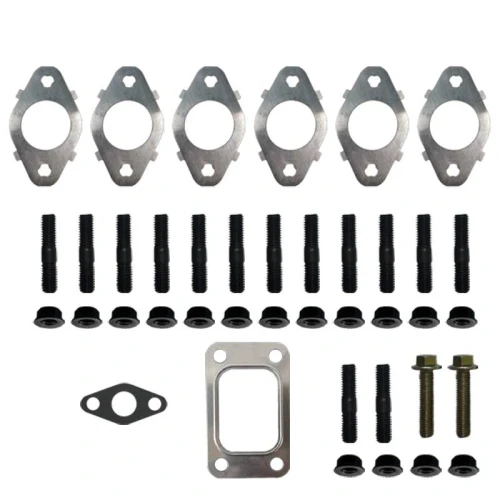  Diesel Power Source® Cummins 24-Valve Exhaust Manifold (For GM® Conversions) Complete Hardware & Gasket Upgrade Kit (SKU 1226)
