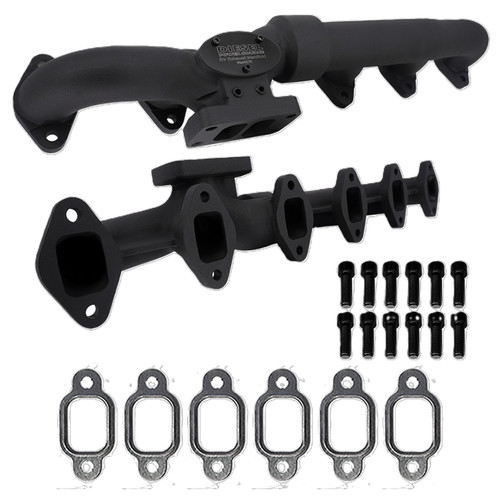 Conversion Friendly DPS Cummins 12-Valve Exhaust Manifold, 2-Piece; DPS-RV-12V-Manifold (SKU 2147)