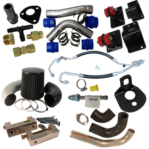 Conversion Kit: 2005 - 2007 Ford 6.0L Power Stroke to 2003 - 2009 Cummins Common Rail using a Dodge Transmission