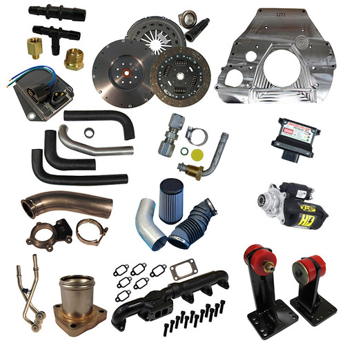 Conversion Kit: 1987-1994, 6.9/7.3 IDI, ZF5, to 1998.5-2002 Cummins 24 Valve