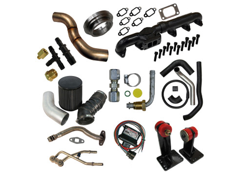 Conversion Kit: Ford 1994-1997, 7.3 Power Stroke, to 1998.5-2002 Cummins 24 Valve using a Dodge Transmission