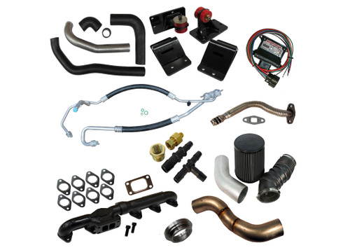 Conversion Kit: 1999 - 2004 Ford 5.4L & 6.8L Gas to 1998.5 -  2002 Cummins 24-Valve using a Dodge Transmission