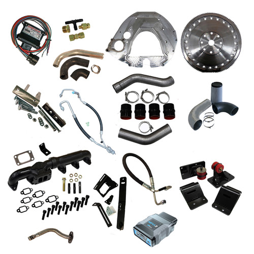 Conversion Kit: 2003 - 2007 Ford 6.0L 5R110 to 1989 - 1998  Cummins 12-Valve