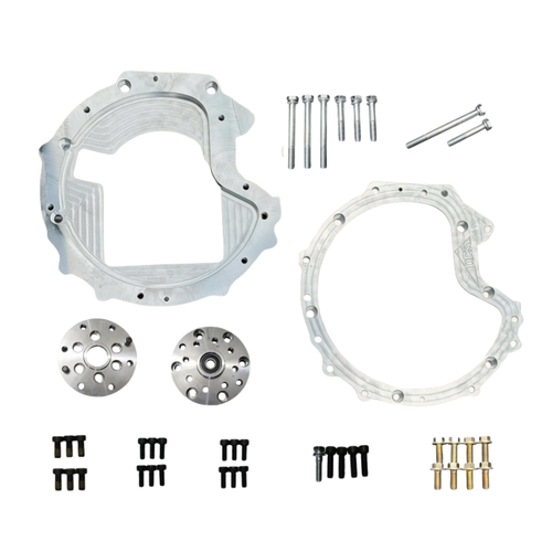 Adapter Plate: VW® 1.9L & 2.0L TDI® to Toyota® R150, Includes Crankshaft Spacer