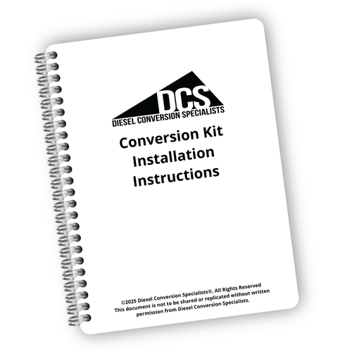 Diesel Conversion Specialists Conversion Kit Installation Manual