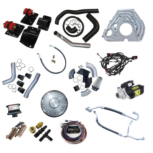 Conversion Kit: 1999 - 2003 Ford 7.3L Power Stroke 4R100 to 2003 - 2009 Cummins Common Rail