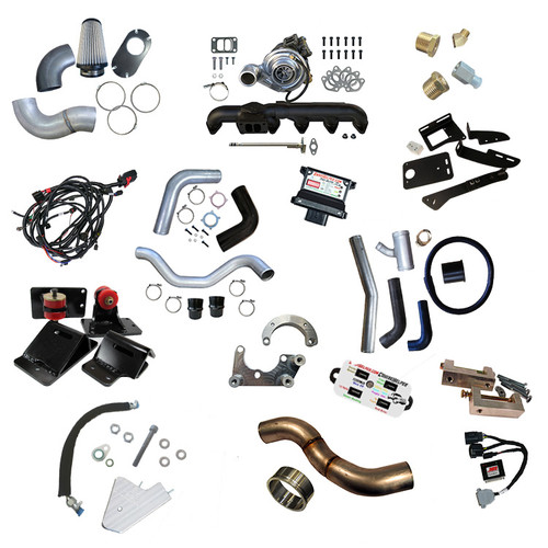 Conversion Kit: 2008-2010 Ford® 6.4L to 2007-2009 Cummins® 6.7L Common Rail Using Dodge® Transmission