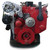 12-Valve High Mount A/C Bracket using GM alternator