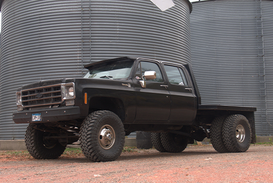 1977 Chevy truck diesel engine Cummins conversion by Diesel Conversion Specialists