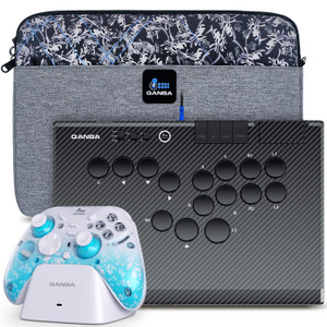 Ruby Carbon with Carry Case and Phantom Blue Gamepad