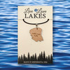 Mille Lacs County Mille Lacs Lake medium necklace