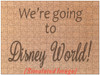 We're going to Disney World 180-piece puzzle