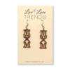 Lacrosse mom alder earrings