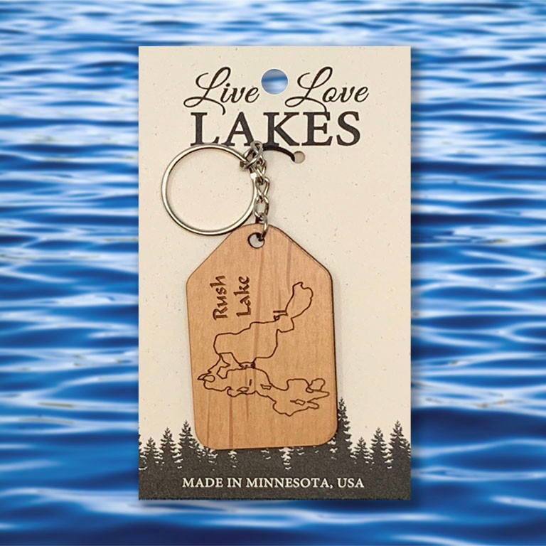 Minnesota Lake Keychain