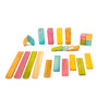 Tegu Magnetic Wooden Blocks Tints 24 Pieces