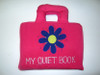 Quiet Book - Cloth Pink Zippered