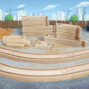 Hape Rail - Super Expansion Rail Track Pack 24 pieces E3707 Hape Rail - Super Expansion Rail Track Pack 24 pieces E3707