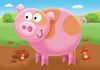 Ravensburger - On the Farm My First Puzzle 2 3 4 5pc