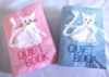 Quiet Book - Gingham Pink in Carry Bag