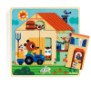 Djeco - Chez Gaby Barn - 3 Layer Puzzle