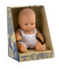 Miniland Doll 21cm - Caucasian Boy Baby Doll