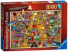 Ravensburger 1000pc- The Bizarre Bookshop Puzzle by Colin Thompson