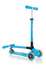 Globber PRIMO FOLDABLE LIGHTS 3 Wheel Scooter - Sky Blue