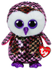 TY Beanie Boos Medium Flippable - Checks the Checkered Owl