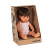 Miniland Doll 38 cm - Caucasian Boy, Brunette