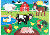 Melissa and Doug - Farm Peg Puzzle 2+