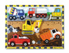 Melissa & Doug- Construction Chunky Puzzle