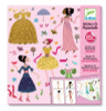 Djeco Dresses Through Seasons Stickers and Paper Dolls