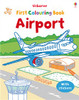 Usborne - First Colouring Book - Airport