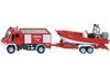 Siku - 1636 - Fire Engine With Boat