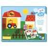 Djeco - Hide and Seek Folding & Stickers Set