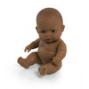 Miniland Doll - Anatomically Correct Baby, Latin American Boy, (undressed), 21 cm