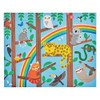 Petit Collage - Animal Menagerie 2-sided Puzzle 49pc