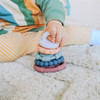 Jellystone- Rainbow Stacker & Teether Toy