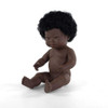Miniland Doll 38cm - African Girl with Down Syndrome Baby Doll