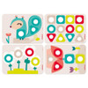 Miniland Aptitude Eco Activity Nuts and Bolts & Cards, 28 pcs