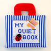 Quiet Book - Cloth Blue Stripe