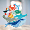 Tender Leaf Toys - Dolphin Wooden Animal