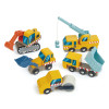 Tender Leaf Toys -  Wooden Construction Car Set