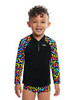 Funky Trunks - Toddler Boy's Zippy Rash Vest - Brand Galaxy