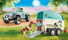 Playmobil Country - Car with Pony Trailer 70511